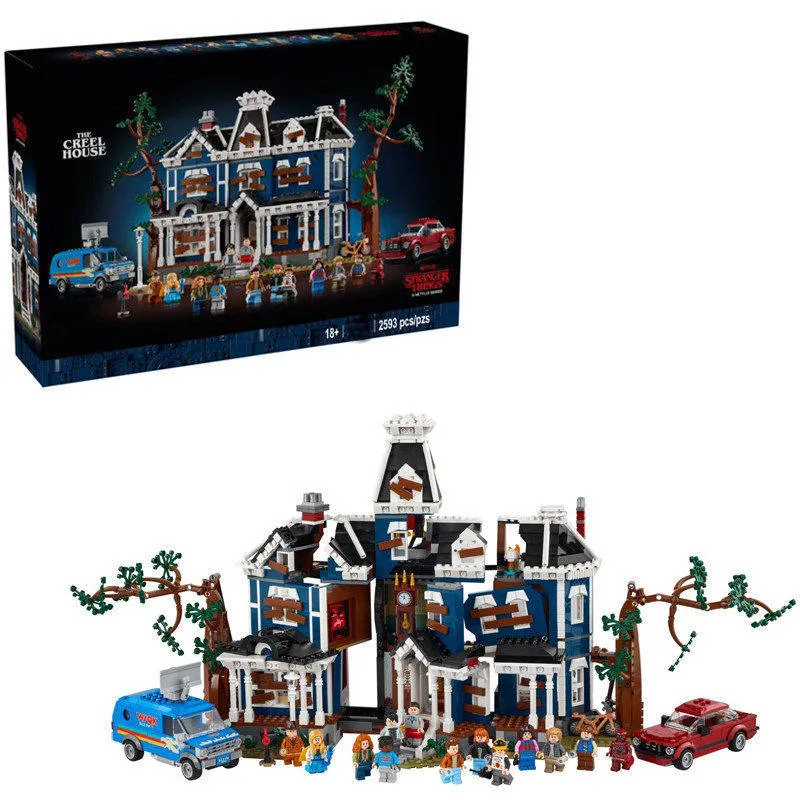 Stranger Things Creel House Building Blocks (2593 Pcs) | My Bear Hugs